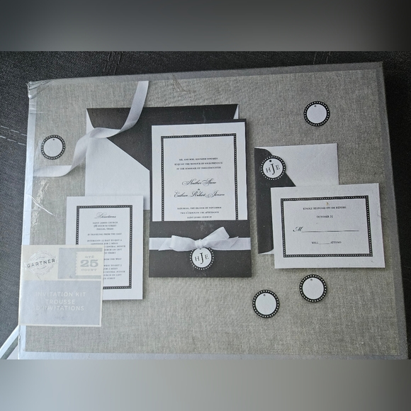 Garten Studio Invitation Set (Qty 25)- 4 Available - Picture 6 of 6